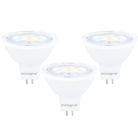 Integrierte MR16 LED-Glühbirnen GU5.3 4.6W (35W) 2700K (warmes Licht) Nicht dimmbare Lampe - 3 PACK