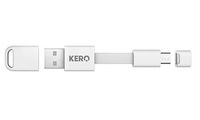 Kero Nomad Micro USB Cable - White
