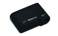 Kingston 8GB DataTraveler Micro USB Sick - Schwarz