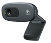 Logitech C270 HD Webcam - Schwarz