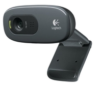 Logitech C270 HD Webcam - Schwarz
