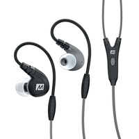 MEE Audio M7P Sport In Ear Kopfhörer mit Mikrofon und Universalsteuerung - Schwarz