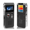 Multifunktionaler Digitaler Sprachrekorder Wiederaufladbar mit MP3-Player