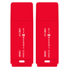 MyMemory 128GB 3.0 USB Flash-Laufwerk - Rot - 200MB/s - 2er Pack