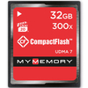 MyMemory 32GB Premium Series 300X Compact Flash Karte - 45MB/s