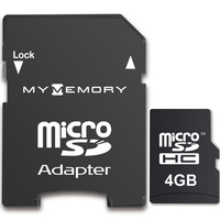 MyMemory 4GB Micro SD Karte (SDHC) + Adapter