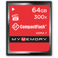 MyMemory 64GB 300X Compact Flash Karte - 45MB/s