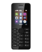 Nokia 108 Handy - Schwarz