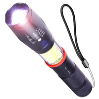 oneo Taschenlampe Long Range LED-Taschenlampe mit SOS - FFP
