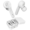 oneo TWS Bluetooth v5.0 kabellose Kopfhörer mit Ladetasche - Weiß