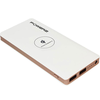 PowerZ 2A Wireless Power Bank 10000mAh - Weiß