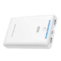 RAVPower 2.4A 16750mAh Tragbare Power Bank - Weiß