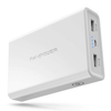 RAVPower 3.4A 10000mAh Tragbare Power Bank - Weiß
