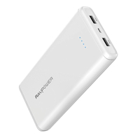 RAVPower 3.4A 20000mAh Tragbare Power Bank - Weiß