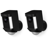 Ring Akku-Scheinwerferkamera 2er Pack - Schwarz