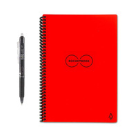 Rocketbook Everlast Smart Wiederverwendbares Notizbuch A5 - Rot