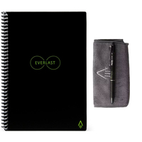 Rocketbook Everlast Smart Wiederverwendbares Notizbuch A5 - Schwarz
