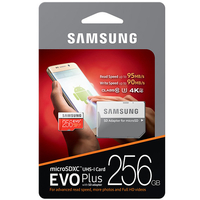 Samsung 256GB Evo Plus Micro SD Karte (SDXC) + Adapter - 95MB/s