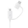 Samsung EP-DG930DWE Micro USB- und USB-C-Kombikabel