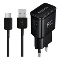 Samsung Galaxy 2A EU Reiseladegerät + USB-C-Kabel - Schwarz