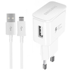 Samsung Galaxy 2A EU Reiseladegerät + USB-C Kabel - Weiß