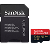 SanDisk 128 GB Extreme Pro V30 Micro SD-Karte (SDXC) UHS-I U3 + Adapter - 170 MB/s