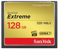 Sandisk 128GB Extreme Compact Flash Karte - 120MB/s