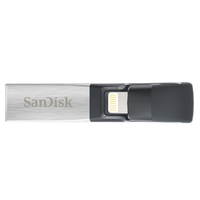 SanDisk 128GB iXpand V2 OTG Speicherstick für iPhone und iPad