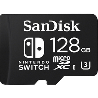 SanDisk 128GB Nintendo Switch Micro SD Karte (SDXC) UHS-I U3 - 100MB/s