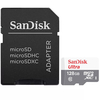 SanDisk 128GB Ultra Micro SD Karte (SDXC) UHS-I + Adapter - 80MB/s