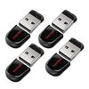 SanDisk 16 GB Cruzer Fit USB Stick - 4 Stück