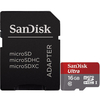 SanDisk 16GB Ultra Android Micro SD Karte (SDHC) + SD Adapter (Tablet Version)