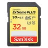 SanDisk 32GB Extreme PLUS V30 SD Karte (SDHC) UHS-I U3 - 90MB / s