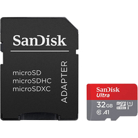 SanDisk 32GB Ultra Android Micro SD-Karte (SDHC) UHS-I U1 + Adapter - 120MB/s