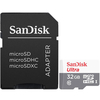 SanDisk 32GB Ultra MA Android Micro SD Karte (SDHC) + Adapter - 80MB/s