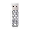 SanDisk 4GB Cruzer Facet - Silber - Inkl. SecureAccess Software