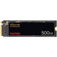 SanDisk 500GB Extreme PRO M2 NVMe 3D SSD - 3400MB/s