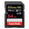 SanDisk 64 GB Extreme PRO V30 SD-Karte (SDXC) UHS-I U3 - 170 MB/s