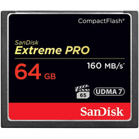 SanDisk 64GB Extreme Pro Compact Flash Karte - 160MB/s
