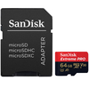 SanDisk 64GB Extreme Pro Micro SD Karte (SDXC) UHS-I + Adapter - 100MB/s