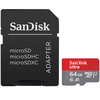 SanDisk 64GB Ultra Android Micro SD Karte (SDXC) UHS-I A1 + Adapter - 100MB/s (Tablet Version)