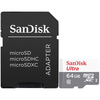 SanDisk 64GB Ultra MA Android Micro SD Karte (SDXC) UHS-I + Adapter - 80MB/s