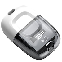 Silicon Power 16GB Touch T09 USB-Stick - Weiß