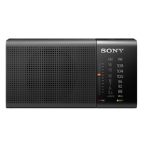 Sony ICF-P36 Tragbares AM/FM Radio - Schwarz