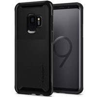 Spigen Galaxy S9 Hülle Neo Hybrid Urban - Glänzend Schwarz