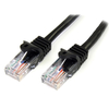 StarTech Cat5e Patchkabel mit Snagless RJ45 Steckern - 3M - Schwarz