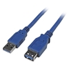 StarTech USB 3.0 Stecker auf Buchse Verlängerungskabel - 2M - Blau