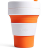 Stojo wiederverwendbare faltbare Taschenkaffee-Tasse - Orange
