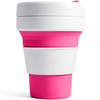 Stojo wiederverwendbare zusammenklappbare Pocket-Kaffeetasse - Rosa