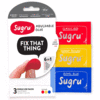 Sugru formbarer Kleber rot,  gelb und blau (3 Stück)